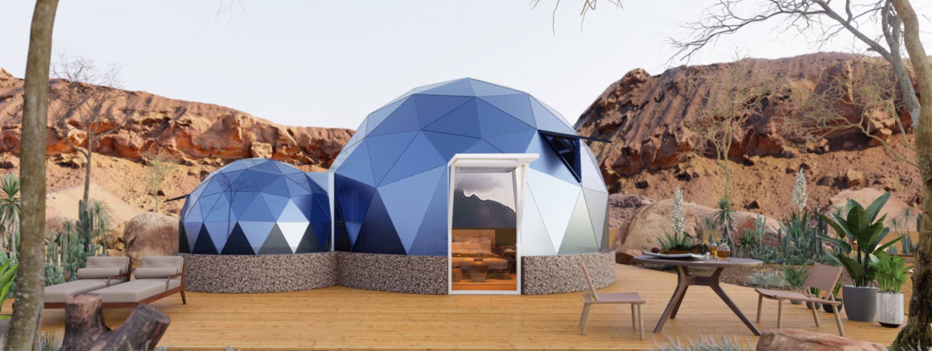 卫辉市球形智能光伏玻璃星空房